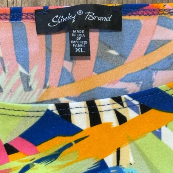 Bundle Slinky Brand Women Long Sleeve Blouses Sz(XL) - Picture 4 of 8